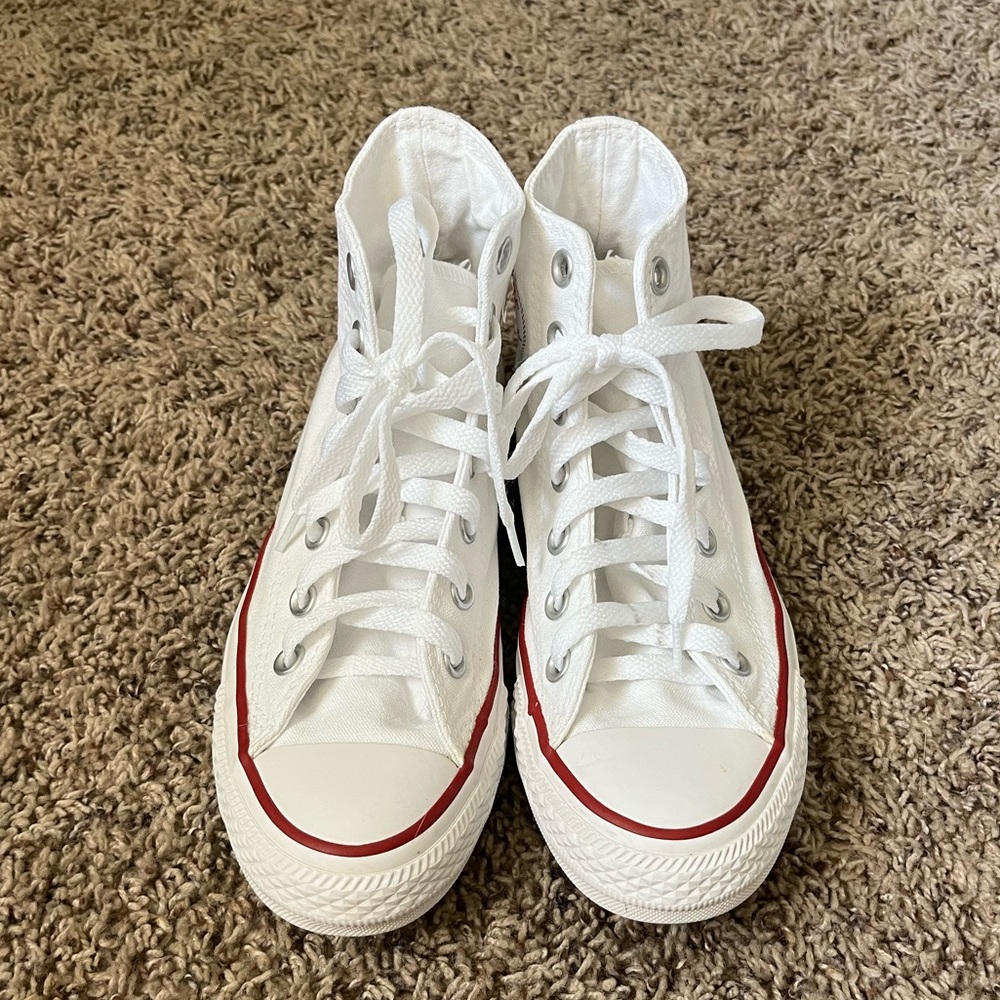 White high top converse